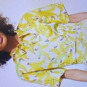 Banana print shirt